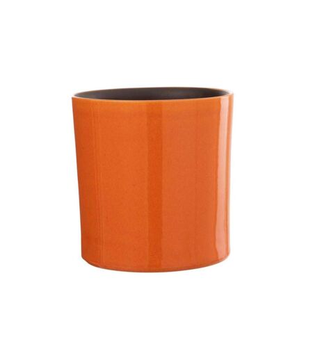 Cache-Pot en Céramique Flek 20cm Orange