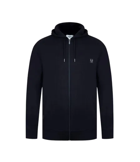 Veste À Capuche Motif/style Logo Homme Noir Firetrap