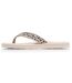 Isotoner Tongs femme sandales plage d'été, semelles eva légères et confortable, yoga jungle léopard-4