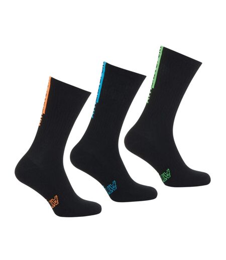 Lot de 3 paires de chaussettes de sport hautes crew