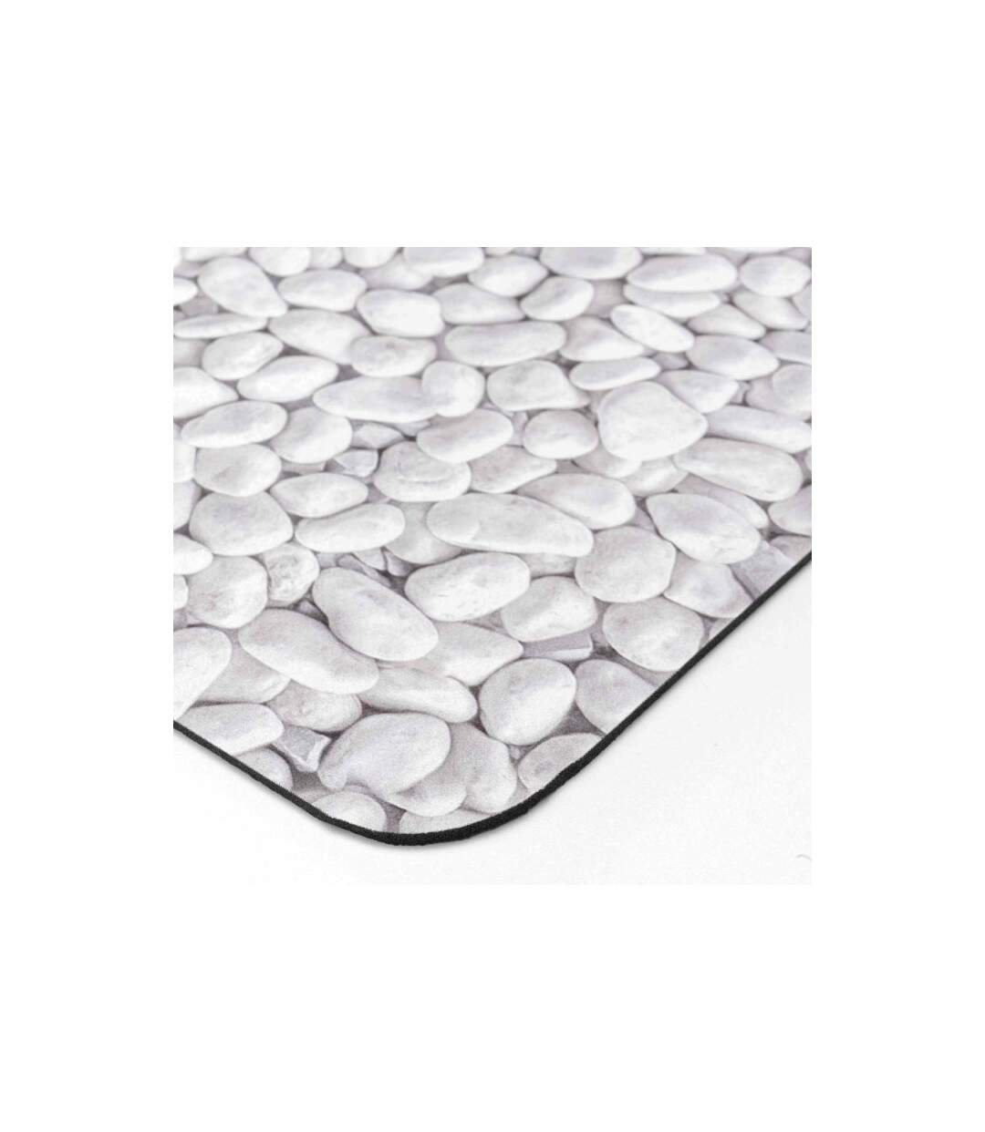 Tapis de Bain Imprimé Leandra 50x120cm Gris-2