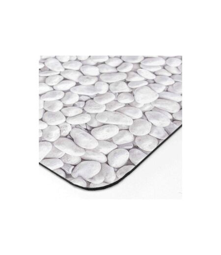 Tapis de Bain Imprimé Leandra 50x120cm Gris