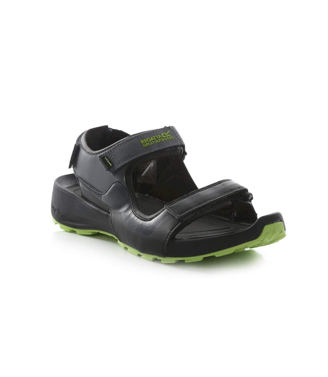 Sandales samaris homme noir / vert clair Regatta