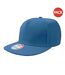 Lot de 2  casquettes visière plate adulte bleu roi Atlantis