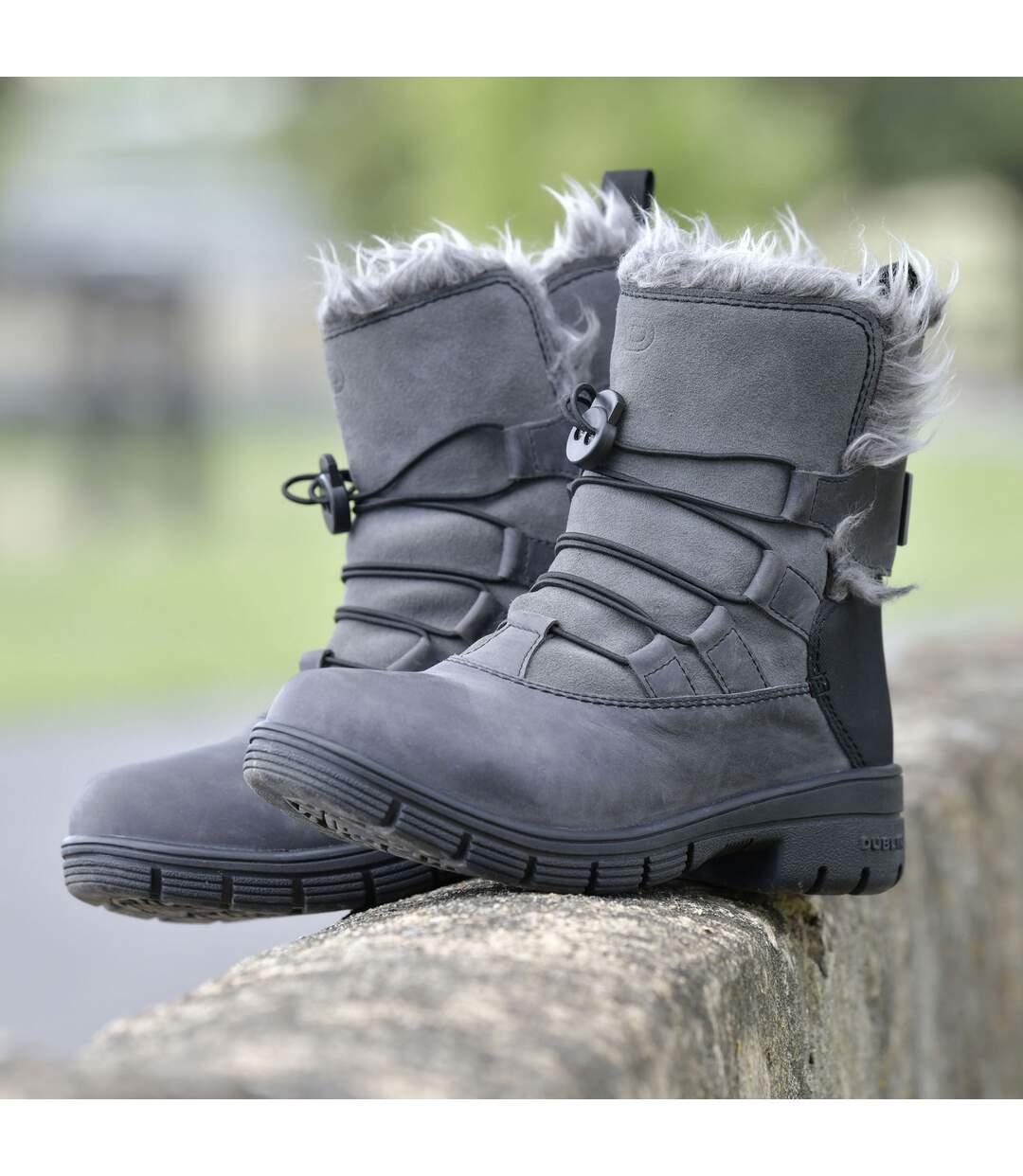 Bottes de campagne boyne adulte gris Dublin-2