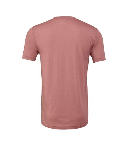 Canvas Triblend T-shirt À Manches Courtes Homme Mauve Bella + Canvas