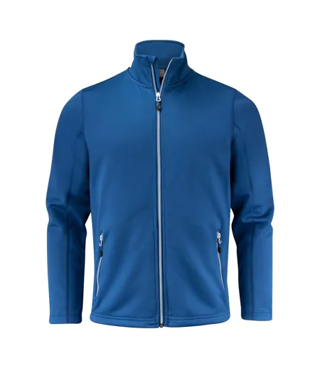 Mens Powerslide Sweat Jacket Bright Blue Printer RED