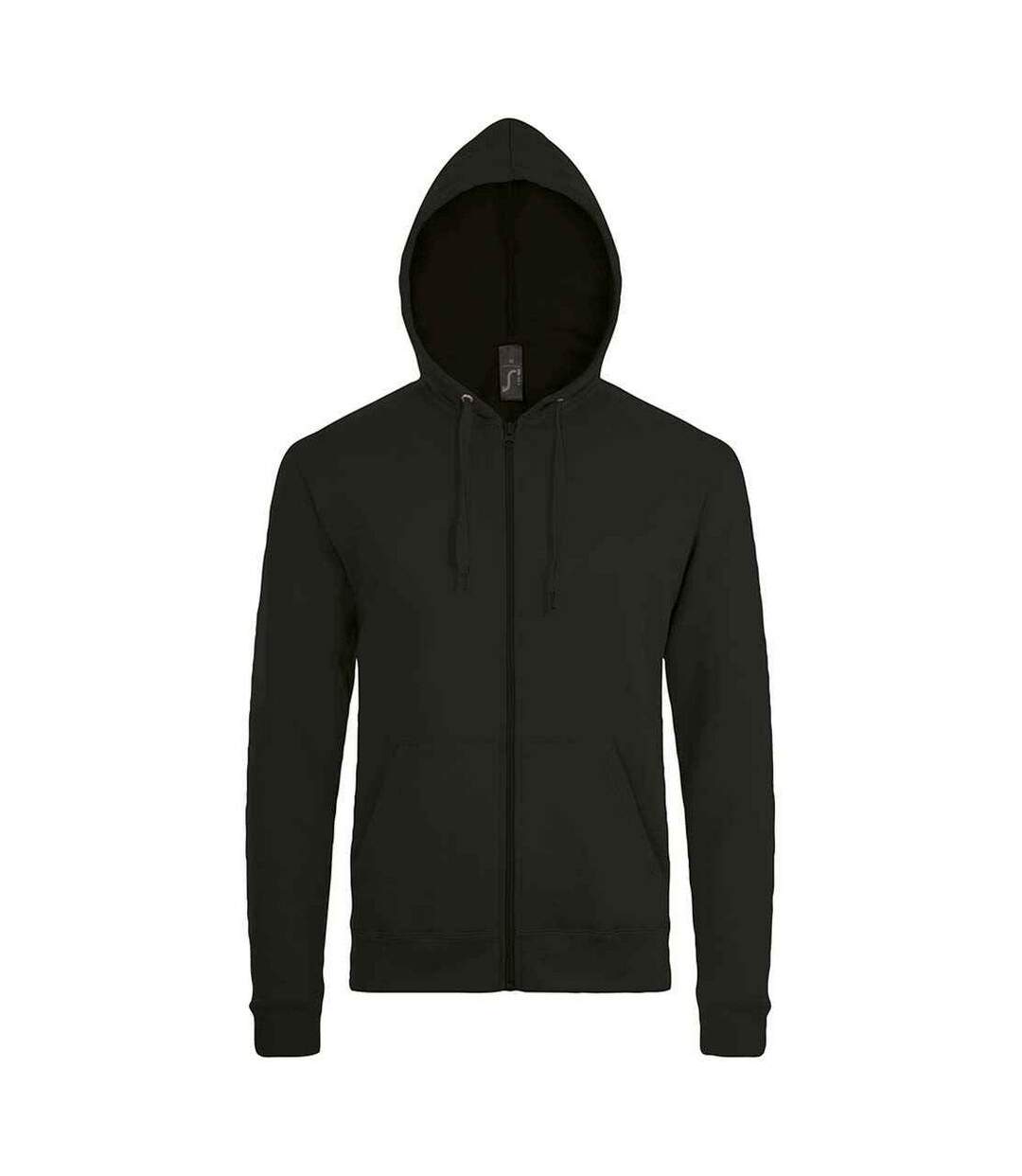 Sweat À Capuche Stone Adulte Noir SOLS-1