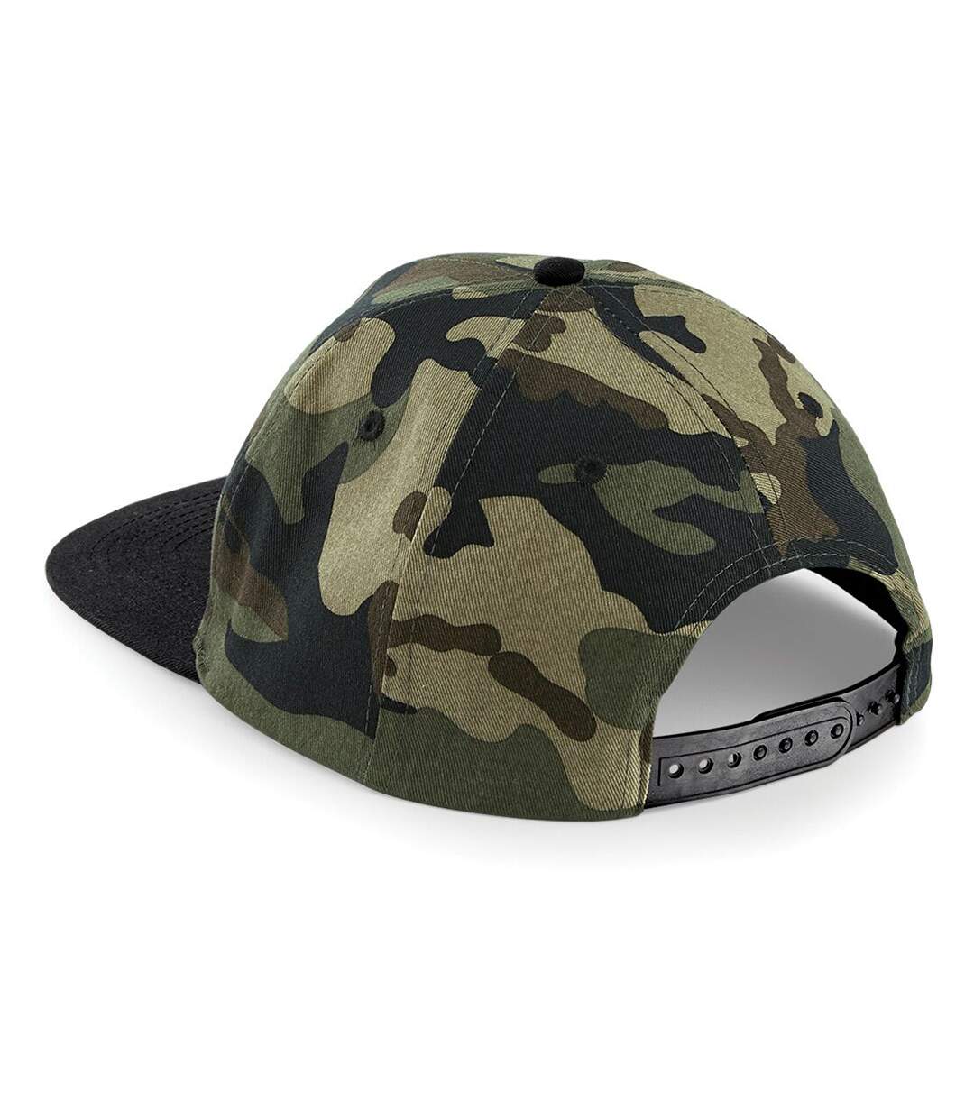 Casquette de baseball homme kaki/noir Beechfield