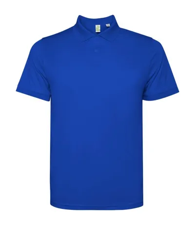 Mens Tormo Short-sleeved Polo Shirt Royal Blue Roly