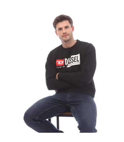 Mens S-girk Cuty Felpa Hoodie Black Diesel