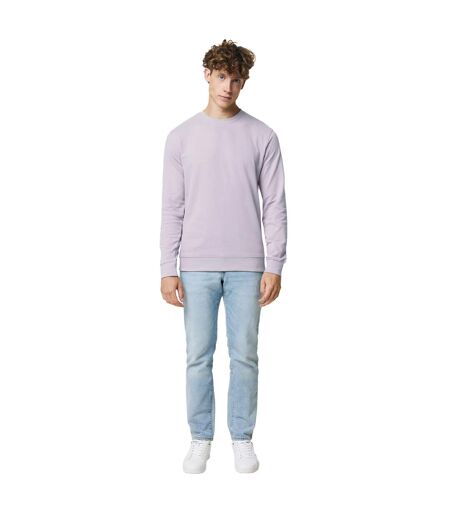 Unisex adult zion recycled cotton crew neck sweatshirt lavender Iqoniq