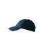 6 Panel Baseball Cap Navy Blue Malfini-1