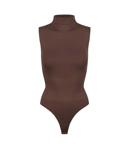 Ruey - Body col roulé sans manches femme Essentials sculptant