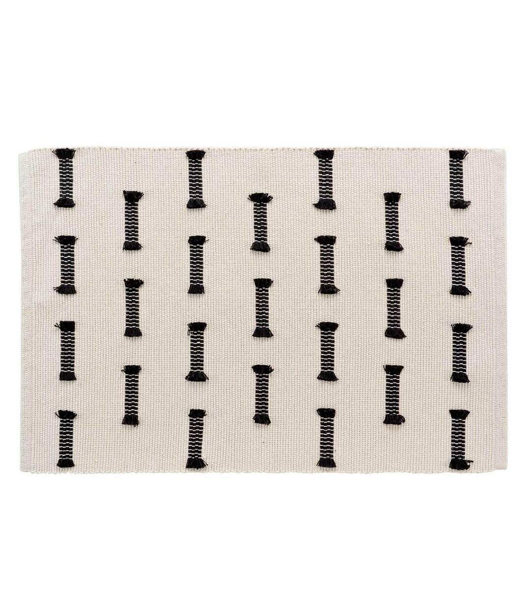 Tapis Déco Tissé Juline 50x80cm Naturel-1