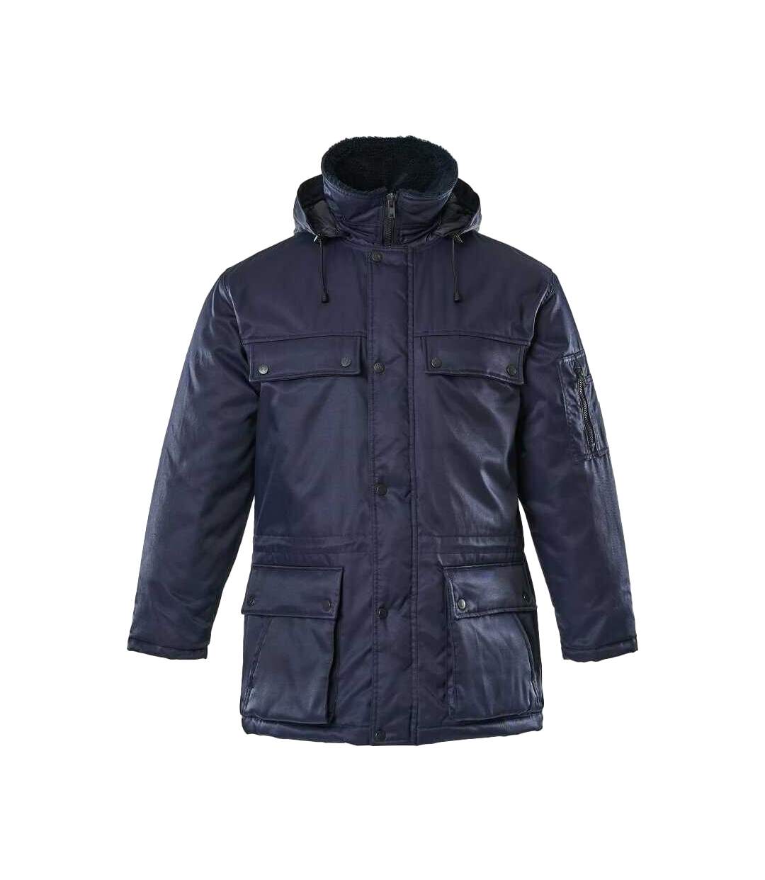 Mens Originals Quebec Parka Navy Mascot-1