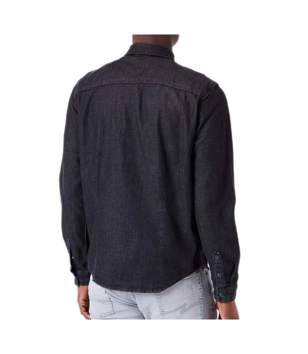 Chemise bleu homme kaporal diego-2
