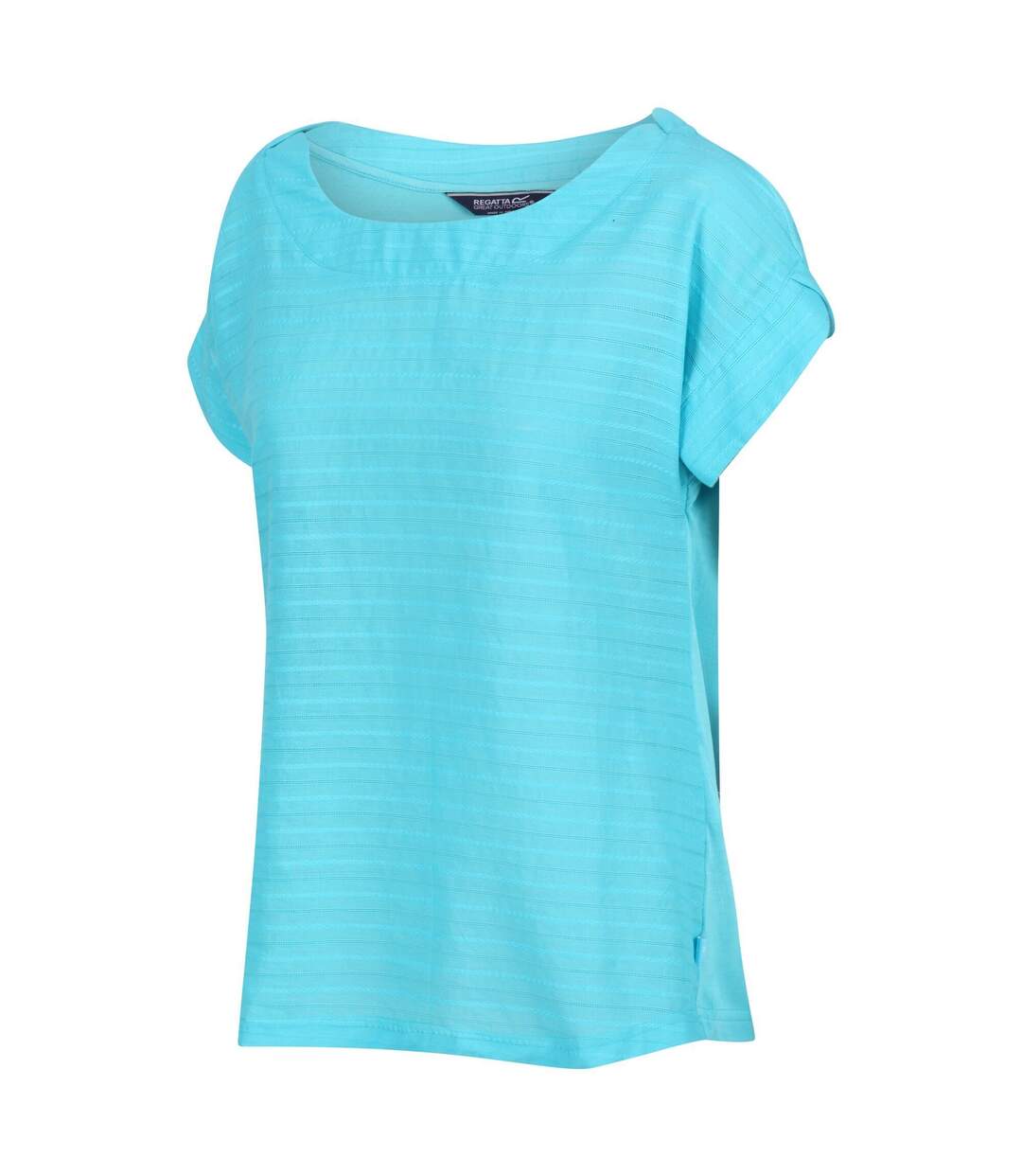 T-shirt adine femme bleu / vert / blanc Regatta-4