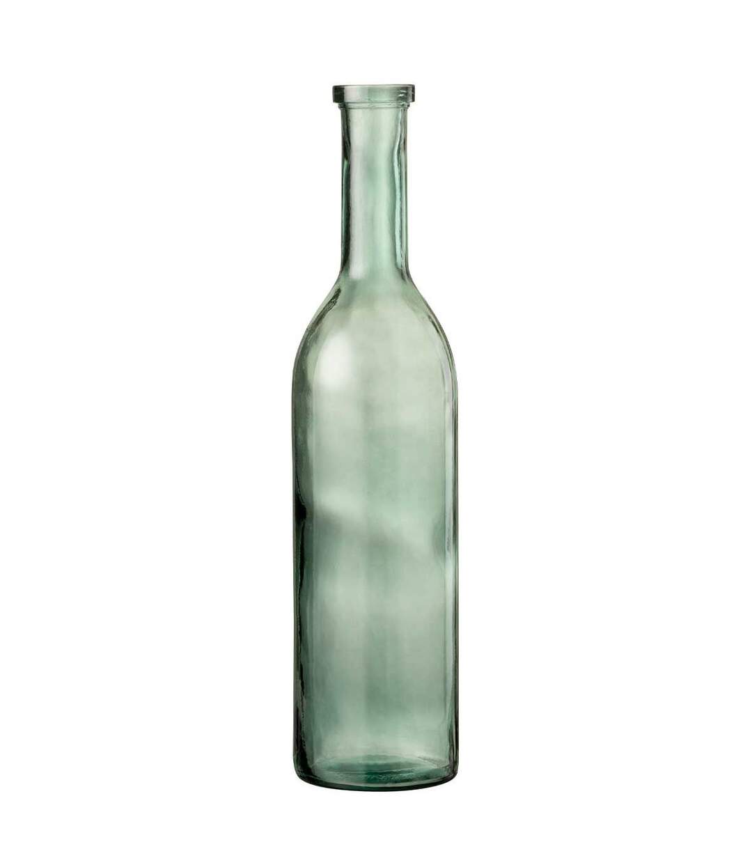 Vase Design en Verre Carafe 75cm Vert-1