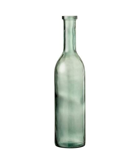 Vase Design en Verre Carafe 75cm Vert