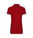 PRO RTX Womens/Ladies Pro Polyester Polo Shirt (Red)