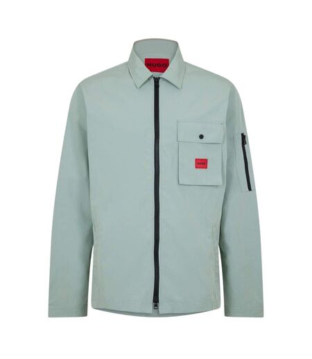 Surchemise Motif/style Logo Homme Vert Clair Hugo