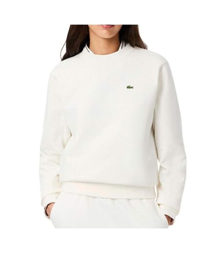 Sweat blanc femme lacoste sf5270 - 32