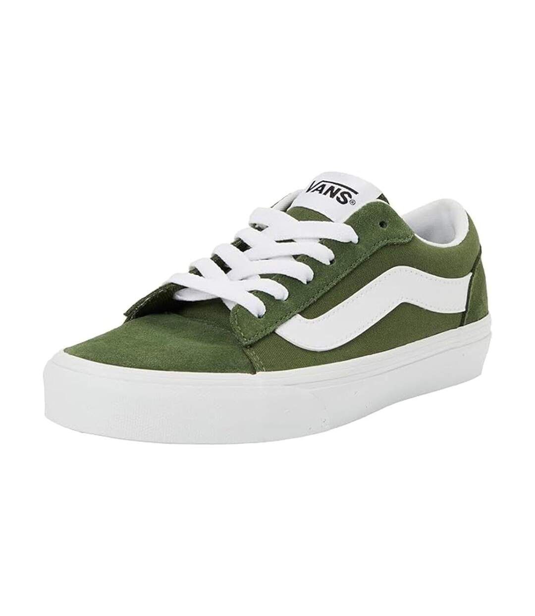 Mens Canvas Trainers Pine Vans-4