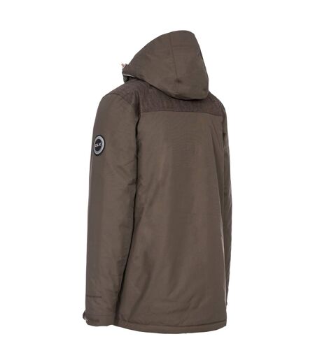 Trespass Mens Rockwell Waterproof Jacket (Peat) - UTTP4766