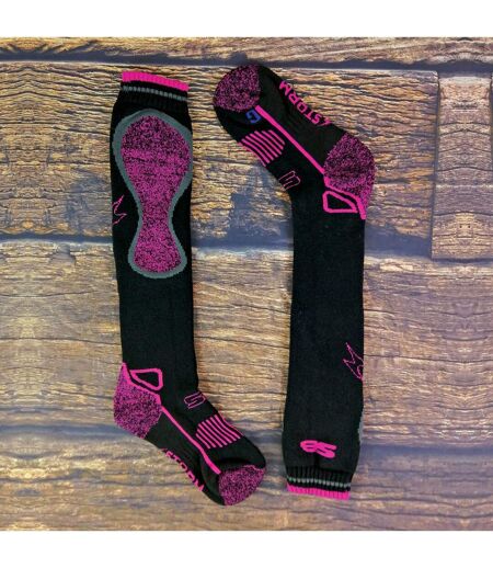 1 Pack Ladies Long Knee High Wool Thermal Equestrian Socks