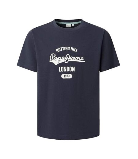 T-Shirt marine homme pepe jeans jimmy
