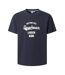 T-Shirt marine homme pepe jeans jimmy-1