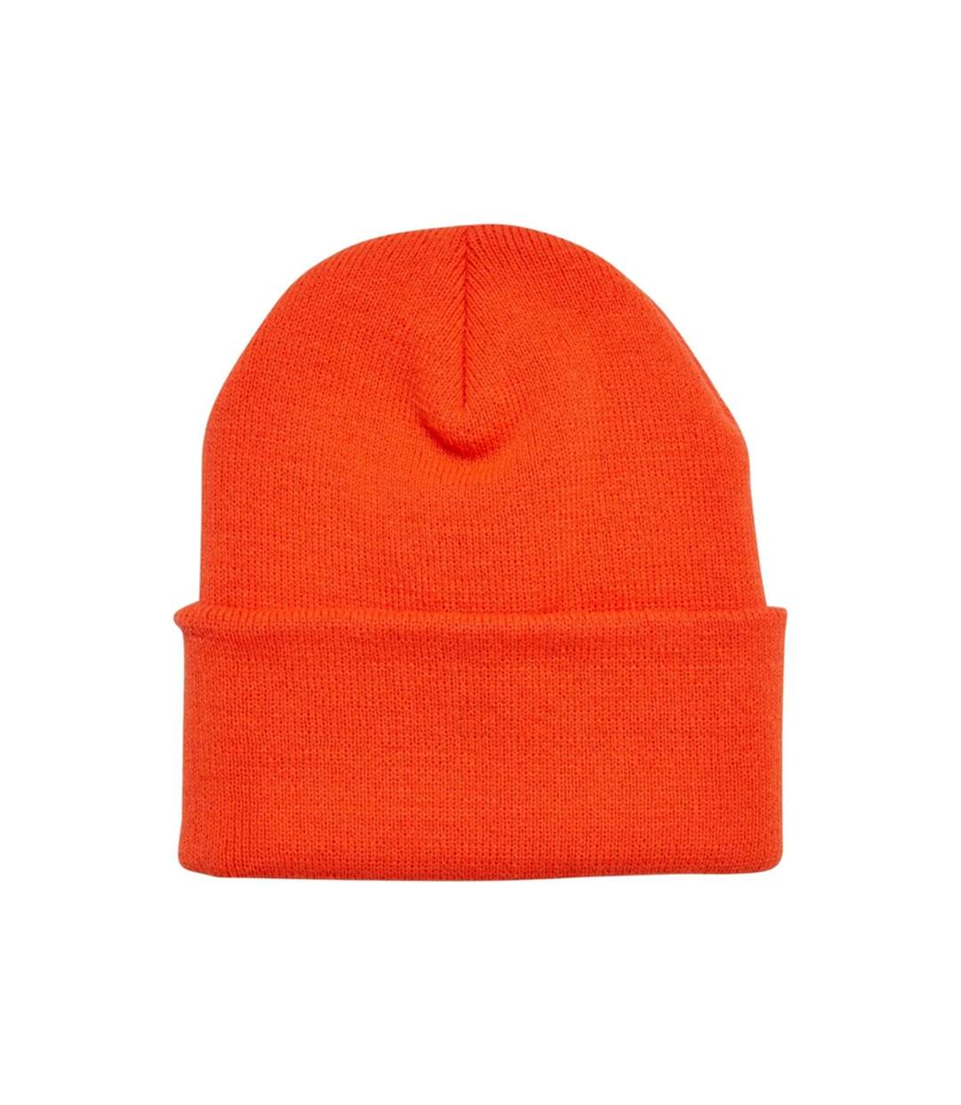 Bonnet Yp Classics Orange Fluo Flexfit-1
