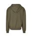 Veste À Capuche Style Rétro Homme Olive Build Your Brand-3