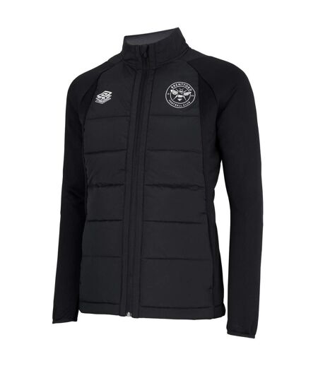 Brentford FC Mens 22/23 Umbro Thermal Jacket (Black) - UTUO613