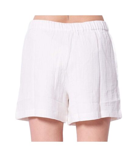Short beige femme calvin klein jeans gauze