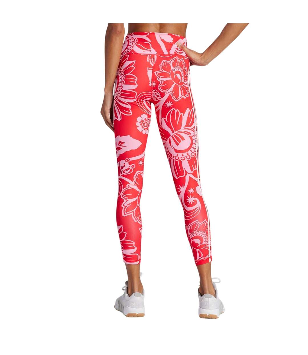Legging Farm Femme Rouge Vif Adidas-2