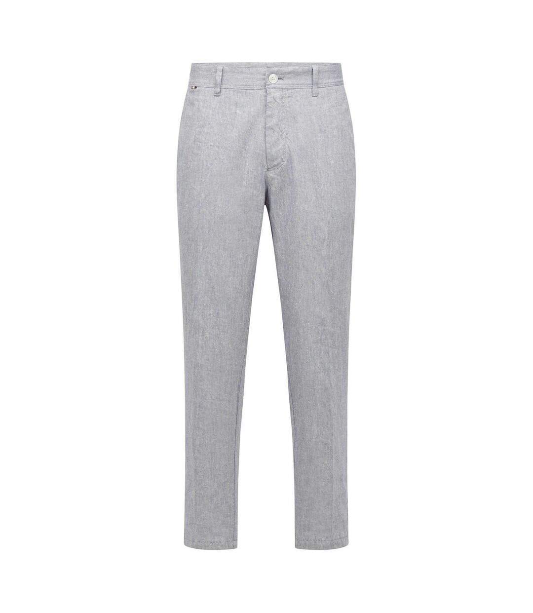 Chino Homme Bleu Moyen Boss-1