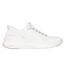 Baskets Femme Blanc Jaune Or Skechers-1