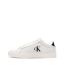 Baskets blanches/noires homme calvin klein jeans 3 cupsole-1