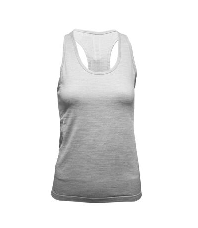 Womens/ladies multi sport melange seamless 3d vest cool grey TriDri