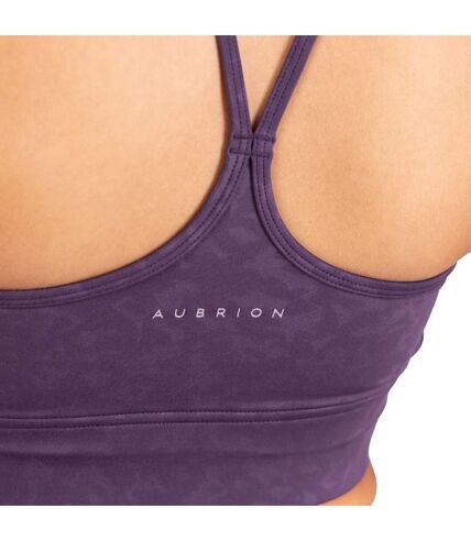 Brassière de sport invigorate femme violet Aubrion