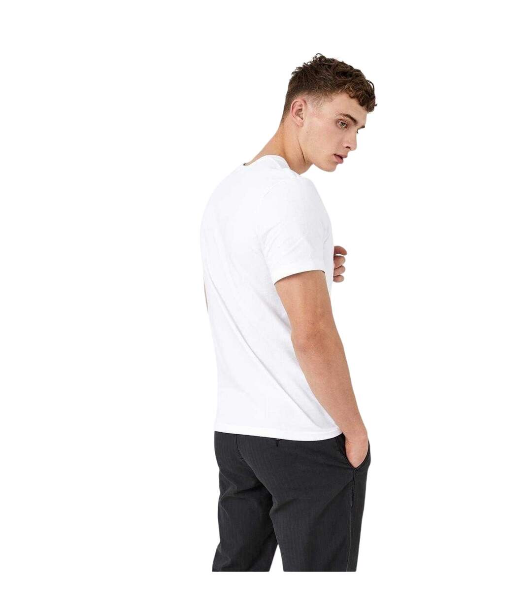 T-shirt Motif/style Logo Sandleford Homme Blanc Jack Wills-2