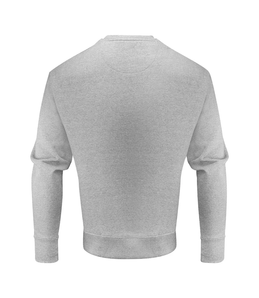 Unisex Adult Hopedale Crew Neck Sweatshirt Grey Melange James Harvest-2