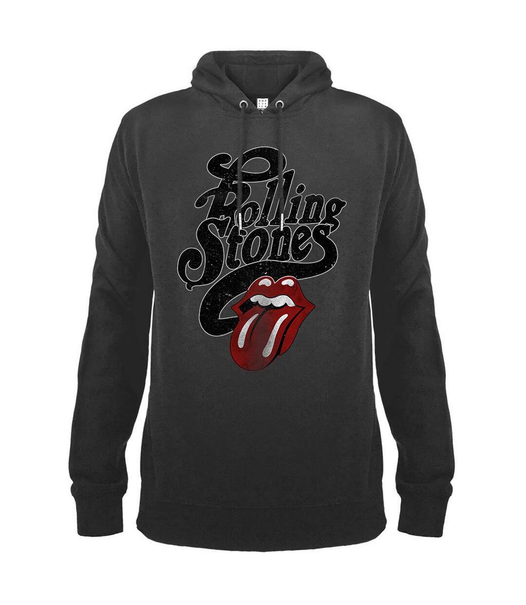 Amplified Unisex Adult Licked The Rolling Stones Hoodie (Slate)