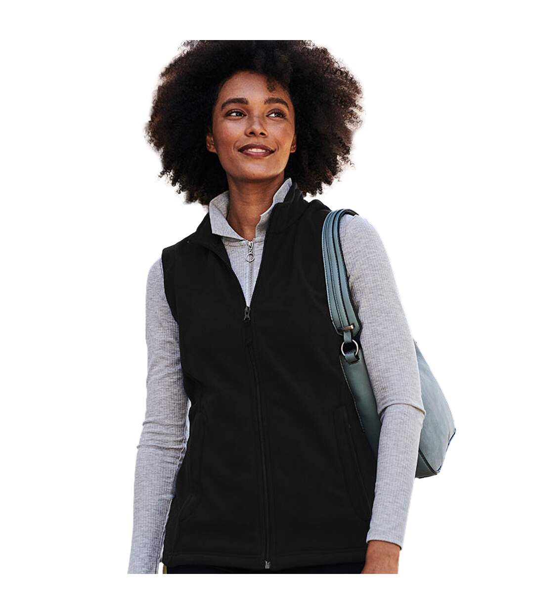 Regatta Womens/Ladies 210 Series Microfleece Bodywarmer / Gilet (Black) - UTRW3194