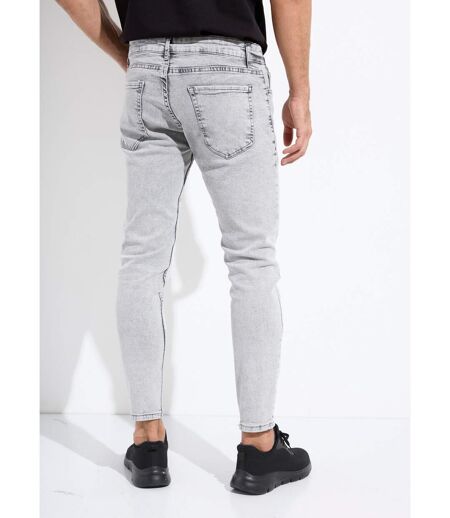 Jean 5 poches slim délavé, coupe slim