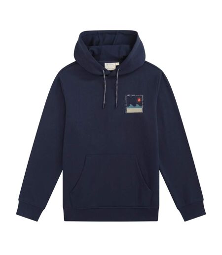 Sweat À Capuche Homme Cornwall Sunrise Bleu Marine Mountain Warehouse