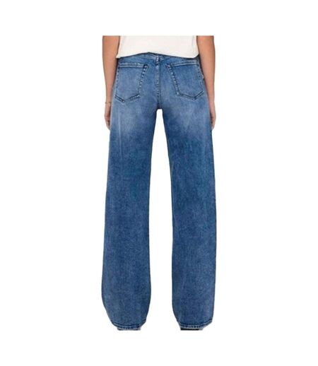 Jean loose bleu femme only juicy