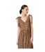 Robe mi-longue femme marron Dorothy Perkins